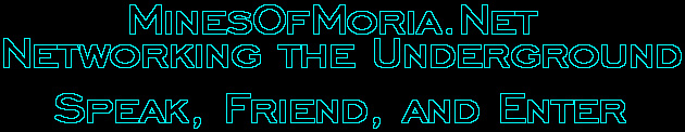 MinesOfMoria.Net, Networking the Underground
